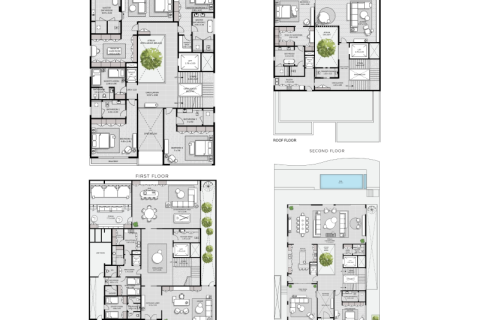 Vila v Dubai, SAE 5 ložnice, 1496 m² Č.: 689856 - fotografie 9
