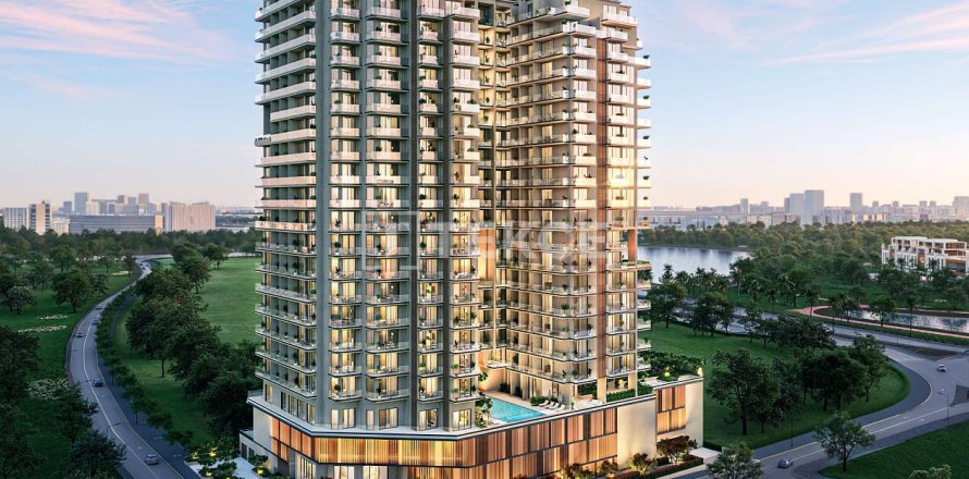 Apartemen di Dubai, UEA 1 ruangan, 42 m2 nomor 730816