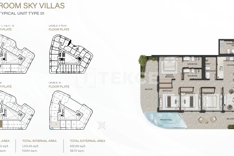 Appartamento in vendita a Dubai Land, Dubai, EAU 1 camera da letto, 73 mq. № 730818 - foto 26