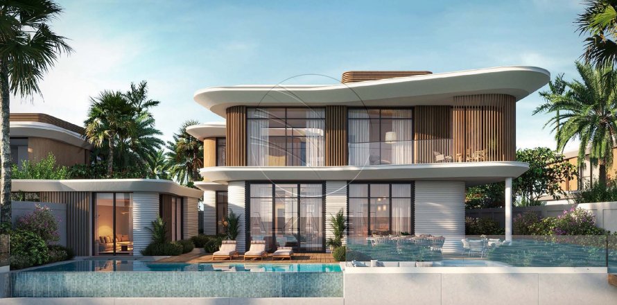 Вилла Остров Яс, Абу-Даби, БАӘ-да 5 жатын бөлмелер, 843 м² № 662779