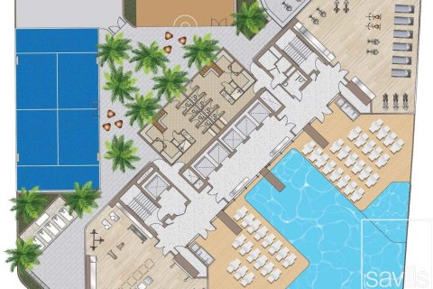 Dzīvoklis Maritime City, Dubaijā, AAE 1 istaba, 63 m2 Nr. 680883 - attēls 19