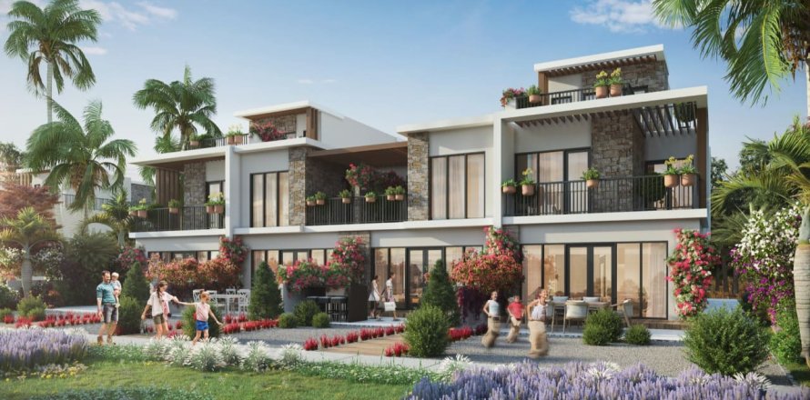 Таунхаус в Damac Lagoons, Дубай, ОАЭ 4 спальни № 689834