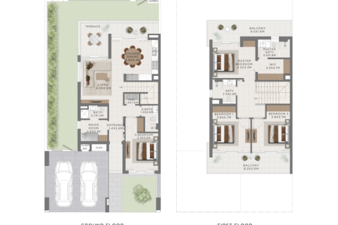 The Valley、Dubai、UAE にあるヴィラ販売中 199 m2、No689835 - 写真 10