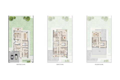 Vila u Dubai South (Dubai World Central), UAE 4 spavaćih soba, 338 m2 Br. 689830 - fotografija 8