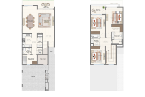 Купить таунхаус в The Valley, Дубай, ОАЭ 3 спальни, 230м2, № 689833 - фото 6