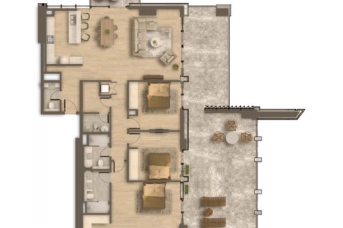 Apartemen di Business Bay, Dubai, UEA 1 kamar tidur, 39 m2 nomor 689836 - foto 5