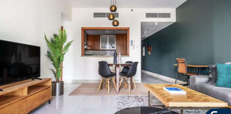 آپارتمان در Downtown Dubai (Downtown Burj Dubai)، Dubai ، امارات متحده عربی 1 خوابه ، 77 متر مربع.  شماره 668449