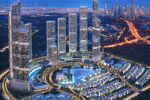 Пәтер 320 RIVERSIDE CRESCENT, Nadd Al Sheba, Дубай, БАӘ-да 2 жатын бөлмелер, 111 м² № 711804