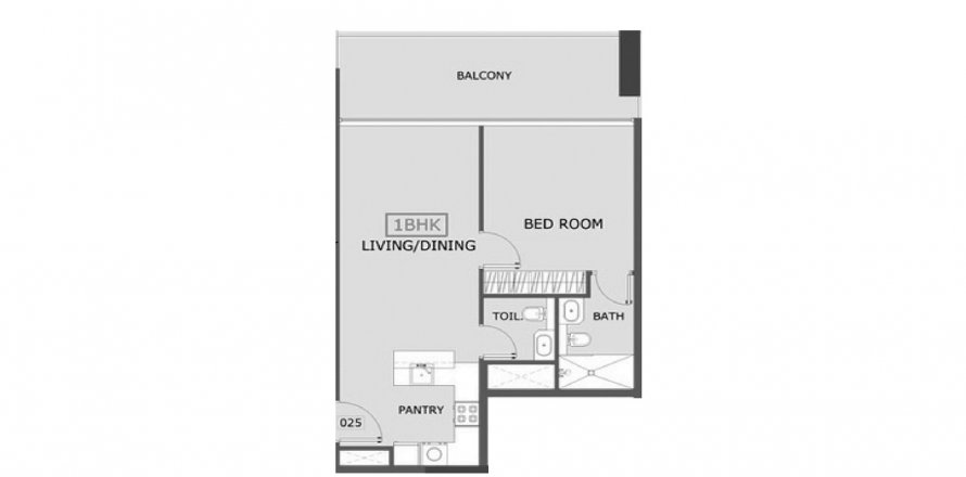 Apartment in Coventry 2 in Dubai, UAE 1 bedroom, 72.93 sq.m. № 596518