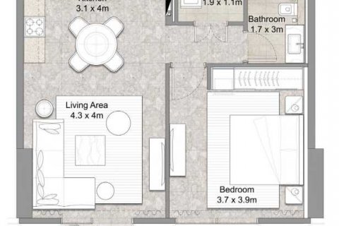 Wohnung zum Verkauf in Dubai Hills Estate, Dubai, VAE 1 Schlafzimmer, 67 m2 Nr. 637145 - Foto 3