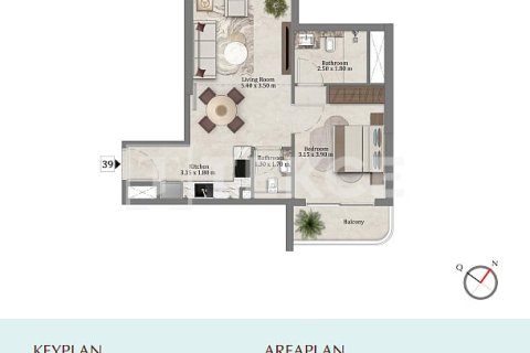 Müüa korter asukohaga Dubai, AÜE: 2 magamistoaga, 74 m² Nr 738917 - pilt 27