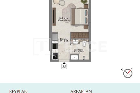 Müüa korter asukohaga Dubai, AÜE: 2 magamistoaga, 74 m² Nr 738917 - pilt 23