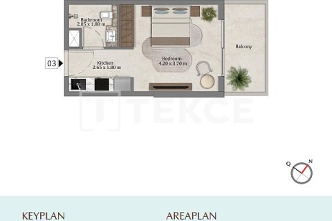 Müüa korter asukohaga Dubai, AÜE: 2 magamistoaga, 74 m² Nr 738917 - pilt 21