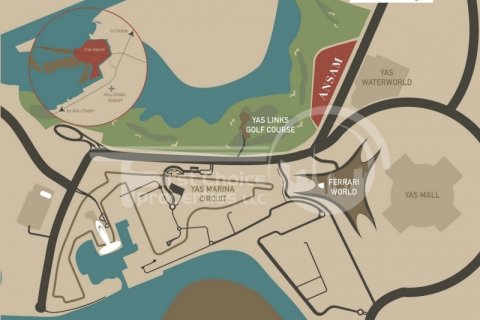 Byt na Yas Island, Abu Dhabi, SAE 1 ložnice, 83.2 m² Č.: 730965 - fotografie 6