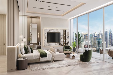 Lägenhet till försäljning i Dubai Marina, Dubai, UAE 1 sovrum, 77.19 kvm Nr. 749492 - fotografi 3
