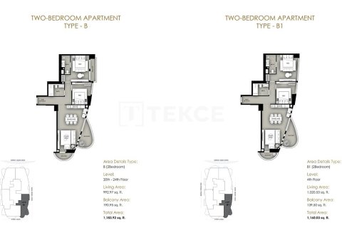 Dúplex en venta en Dubai Marina, Dubai, EAU 5 dormitorios, 862 m2 № 758128 - foto 29