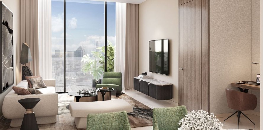 Apartmen di Dubai, UAE 1 bilik tidur, 90.2 meter persegi № 630390