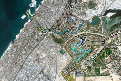 Lägenhet till försäljning i Damac Lagoons, Dubai, UAE 1 sovrum, 71 kvm Nr. 709649 - fotografi 9