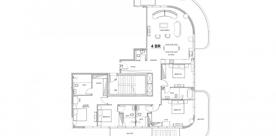 Apartment in VILLA del BRUNELLO in Dubai, UAE 4 bedrooms, 251 sq.m. № 634488