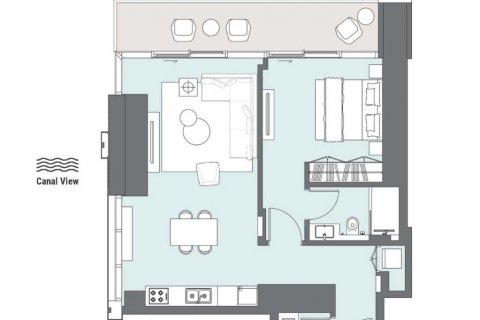 Apartment in PENINSULA in Business Bay, Dubai, UAE 1 bedroom, 79 sq.m. № 637433 - photo 8