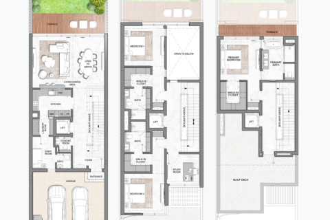 Kuća u nizu u Mohammed Bin Rashid City, Dubai, UAE 3 spavaćih soba, 188 m2 Br. 690252 - fotografija 12