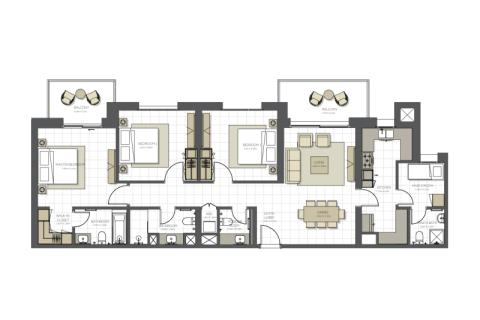 آپارتمان برای فروش در  Maryam Island، Sharjah، امارات متحده عربی  1 خوابه ، 69 متر مربع ، شماره 690251 - تصویر 8