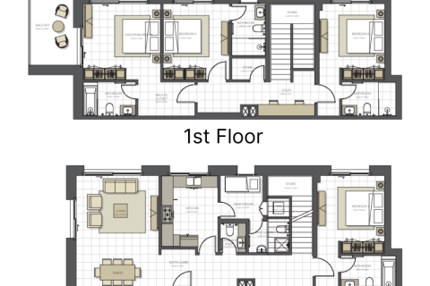 آپارتمان برای فروش در  Maryam Island، Sharjah، امارات متحده عربی  1 خوابه ، 69 متر مربع ، شماره 690251 - تصویر 10