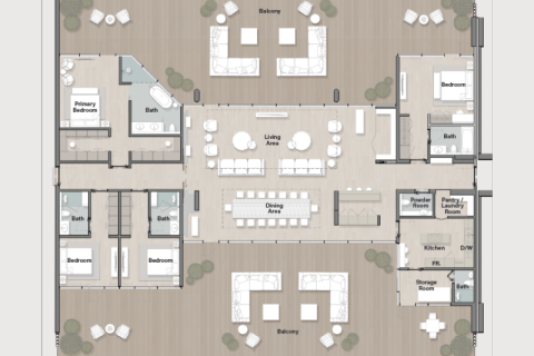 Ras Al Khaimah, BAE’de satılık daire 1 oda, 43 m&sup2; No 690254 - fotoğraf 20