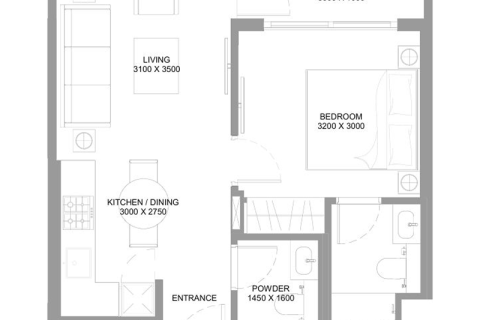 Apartamento para venda em Umm Al Quwain, EAU 1 quarto, 48 m2 № 690249 - foto 5