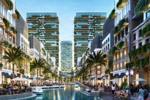 阿联酋 Dubai City of Arabia 公寓  1 卧, 61 平方米 , 编号 738735