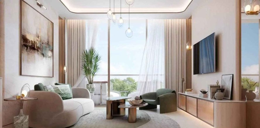 Dzīvoklis Flow Residences Dubaijā, AAE 2 istabas, 131.26 m2 Nr. 709610
