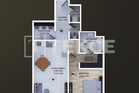 Apartman u gradu Majan, Dubai, UAE 2 spavaće sobe, 116 m2 Br. 769177 - Slika 16