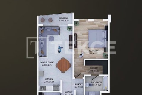 Apartman u gradu Majan, Dubai, UAE 2 spavaće sobe, 116 m2 Br. 769177 - Slika 17
