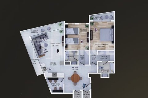Пәтер Majan, Дубай, БАӘ-да 1 жатын бөлме, 73 м² № 769176 - фото 18