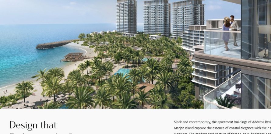 Ras Al Khaimah, BAE’de penthouse 3 yatak odası, 228 m&sup2; No 735165