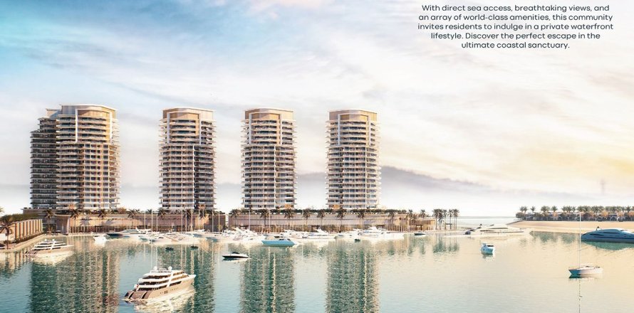 Apartament në Ras Al Khaimah, Emiratet e Bashkuara Arabe 1 dhomë gjumi, 92 m2. № 735164