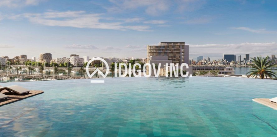 Maritime City、Dubai、UAEにあるマンション 1ベッドルーム、57 m2 No680628