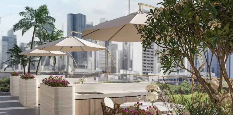 Apartmen di Stamn Yuni di Al Satwa, Dubai, UAE 1 bilik tidur, 78.23 meter persegi № 712343