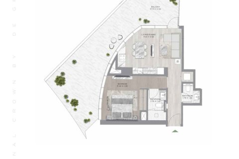 Apartament de vânzare în Business Bay, Dubai, EAU 1 dormitor, 75 mp.  №728628 - poză 6
