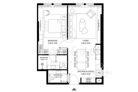 Apartamento para venda em Dubai, EAU 1 quarto, 74.3 m2 № 669268 - foto 21