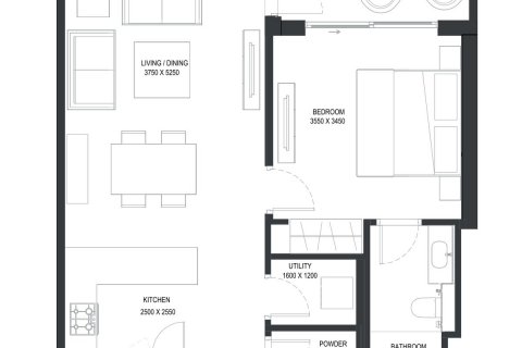 Apartamento en venta en Ras Al Khor, Dubai, EAU 1 dormitorio, 68.1 m2 № 640365 - foto 12
