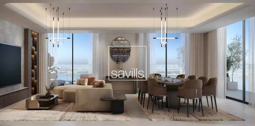 آپارتمان در Al Hudayriat Island، Abu Dhabi ، امارات متحده عربی 2 خوابه ، 129.51 متر مربع.  شماره 747966