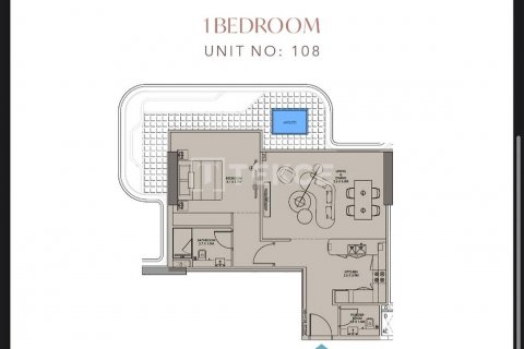 Apartemen di Dubai, UEA 1 kamar tidur, 95 m2 nomor 641185 - foto 13