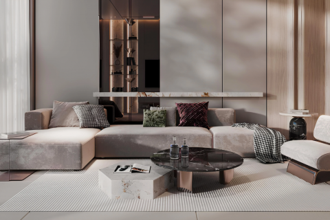 Apartmán v Dubai, SAE 1 spálňa, 51 m2 č. 729727 - Fotografia 4