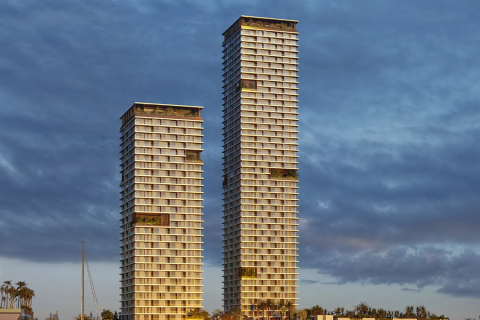 דירה למכירה ב Maritime City, Dubai, איחוד האמירויות  1 חדר שינה, 66.61 מ"ר, מספר 768708 - תמונה 9