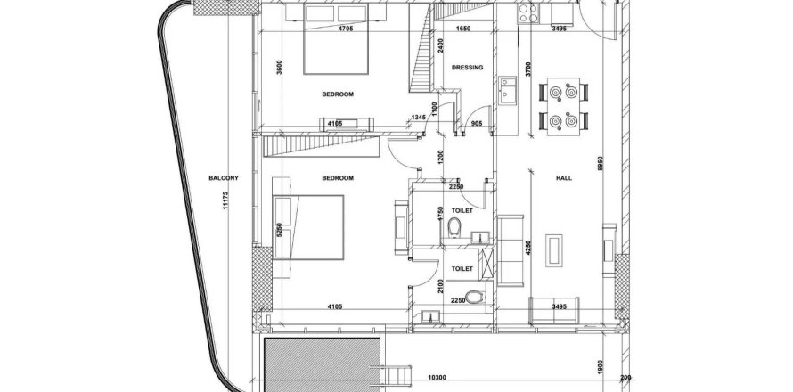 Korter asukohaga Peace Lagoons 2 asukohaga Dubai Land, AÜE: 2 magamistoaga, 133.97 m² Nr 718343