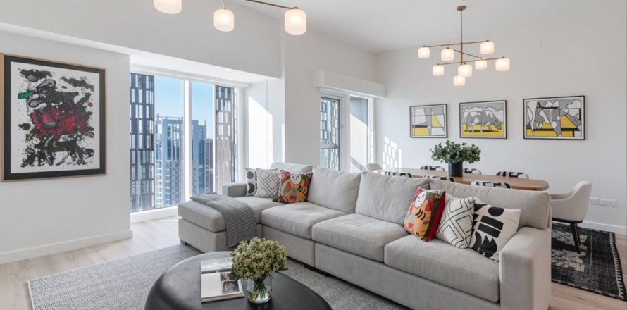 Korter asukohaga Dubai Marina, Dubai, AÜE: 3 magamistoaga, 152.97 m² Nr 757452