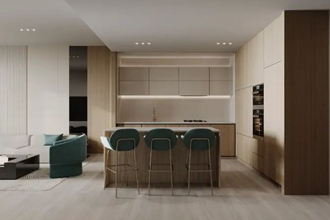 Byt v Business Bay, Dubai, SAE 2 ložnice, 125.7 m² Č.: 647729 - fotografie 5