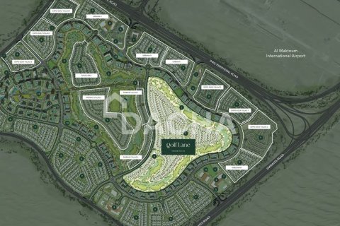 Dubai South (Dubai World Central), Dubai, संयुक्त अरब अमीरात में विला, 5 बेडरूम, 451 वर्ग मीटर, संख्या 707075 - फ़ोटो 10