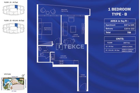 Wohnung zum Verkauf in Jumeirah Village Triangle, Dubai, VAE 2 Schlafzimmer, 107 m2 Nr. 685801 - Foto 26